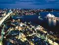 Blick vom Shangri-La Hotel Sydney