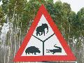 Warnschild im iSimangaliso WP