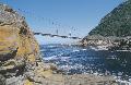 Hängebrücke über dem Storms River