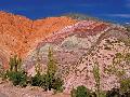 Landschaft im Nordwesten Argentiniens, Jujuy Purmamarca